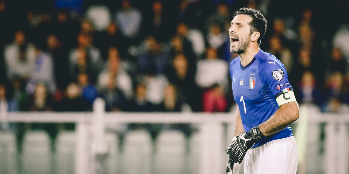 Buffon Debuts New Puma Italy 2018 Home Kit Puma Updates Old